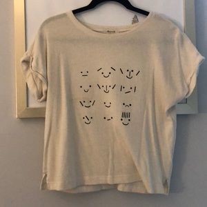 MADEWELL smily face t-shirt